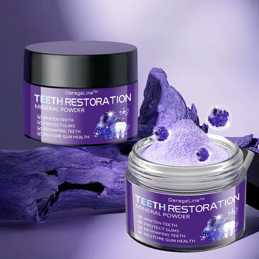 GarageLine™ (ADA recommended)TeethRestoration Mineral Powder(⏰𝐋𝐢𝐦𝐢𝐭𝐞𝐝 𝐭𝐢𝐦𝐞 𝐝𝐢𝐬𝐜𝐨𝐮𝐧𝐭 𝐋𝐚𝐬𝐭 𝟑𝟎 𝐦𝐢𝐧𝐮𝐭𝐞𝐬⏰)🗽